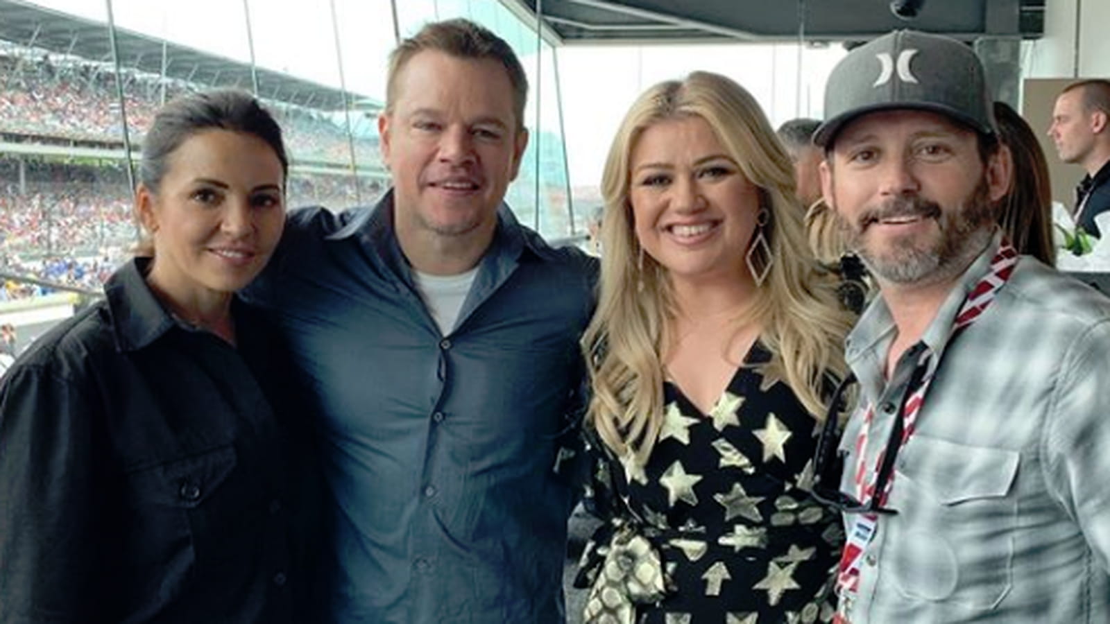 Matt Damon, Kelly Clarckson