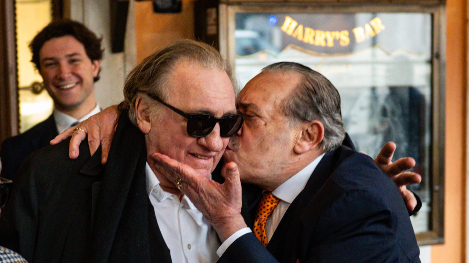 Gérard Depardieu et Rino Barillari