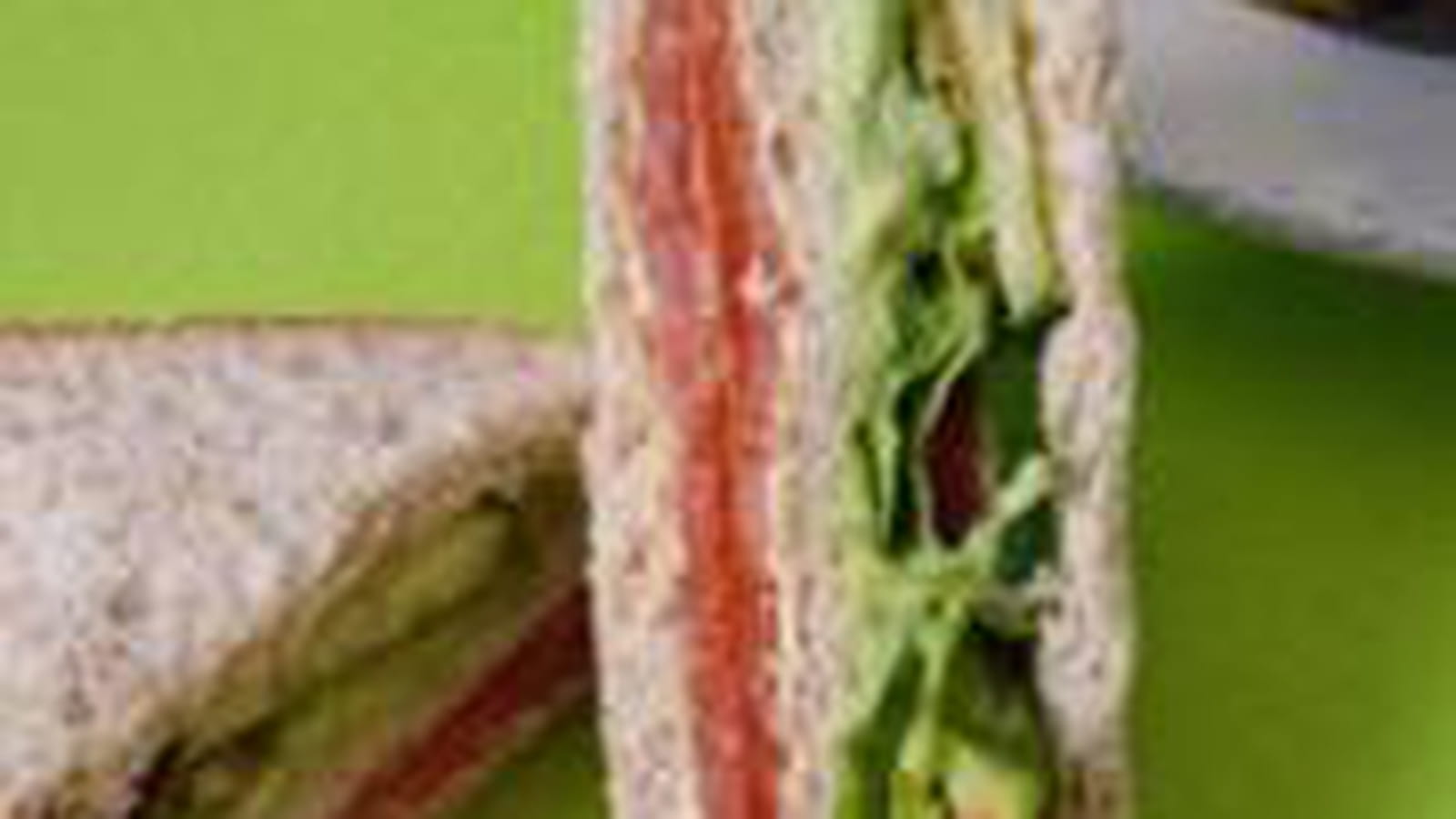 Club sandwich au saumon