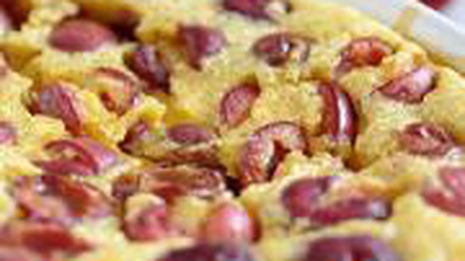 Clafoutis aux cerises griottes