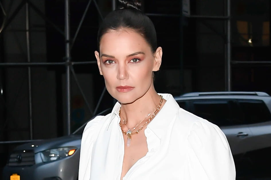 Le silk bun de Katie Holmes