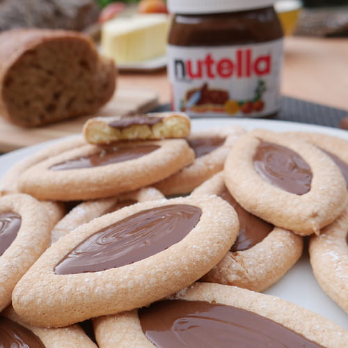 Barquettes au Nutella de Gregory Cohen