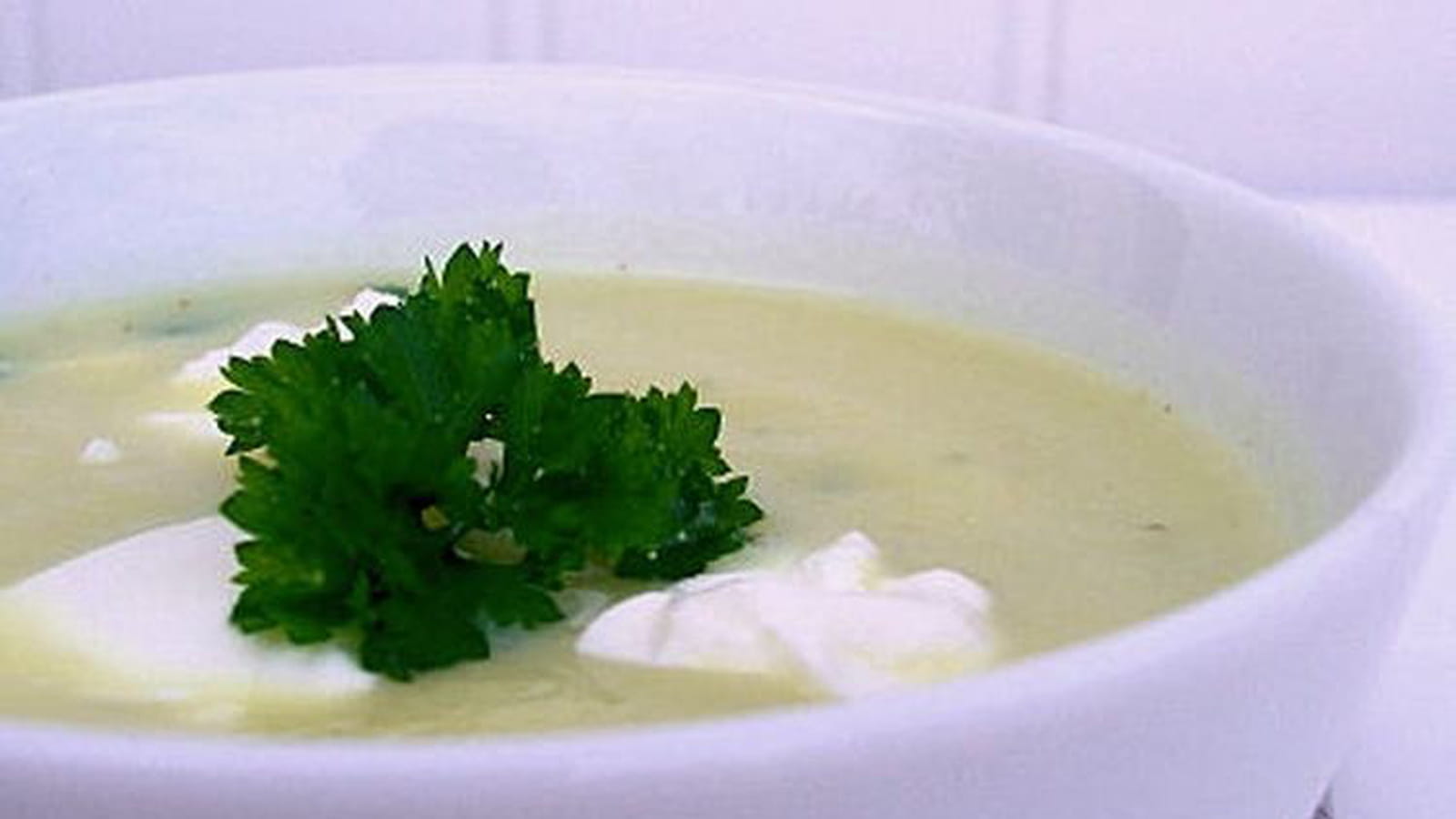 Velouté de chou-fleur au Kiri