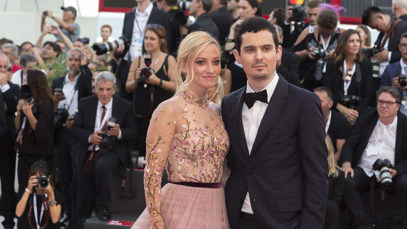 Olivia Hamilton et Damien Chazelle