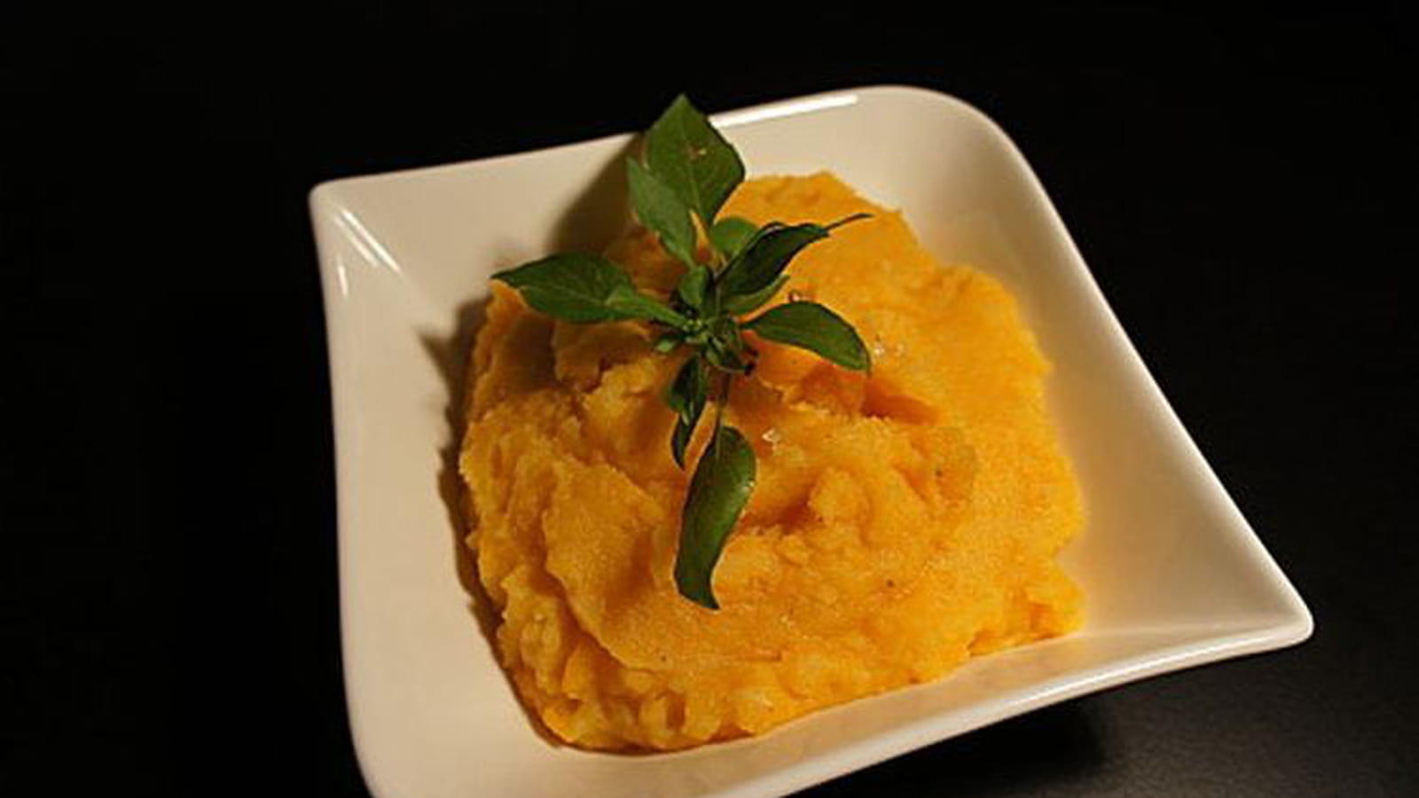 Purée de pommes de terre et de potiron