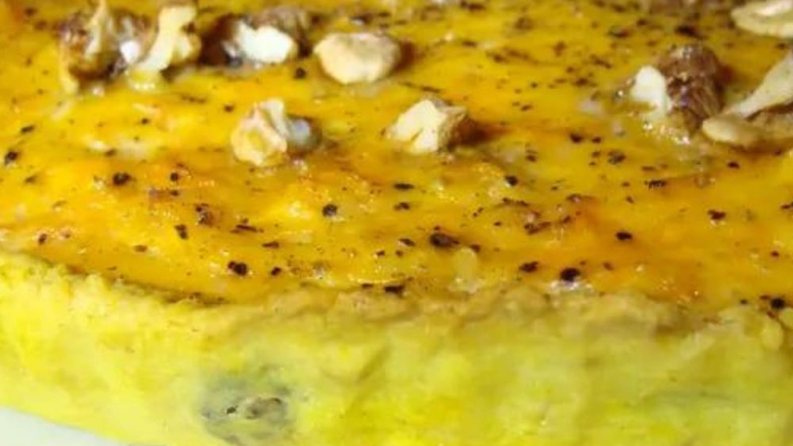 Tarte citrouille, gorgonzola et noix