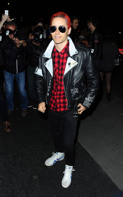 Jared Leto &agrave; l'aftershow Balmain