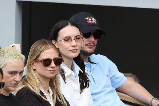 Natoo aux premiers rangs de Roland-Garros