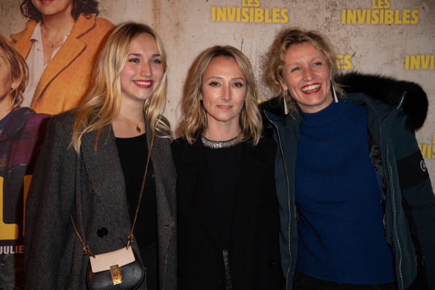 Audrey Lamy, Alexandra Lamy et sa fille Chloe Jouannet &agrave; l'avant-premi&egrave;re des "Invisibles"