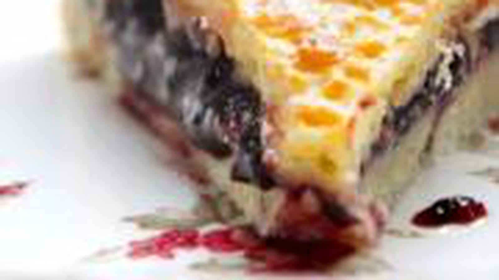 Gâteau basque aux cerises