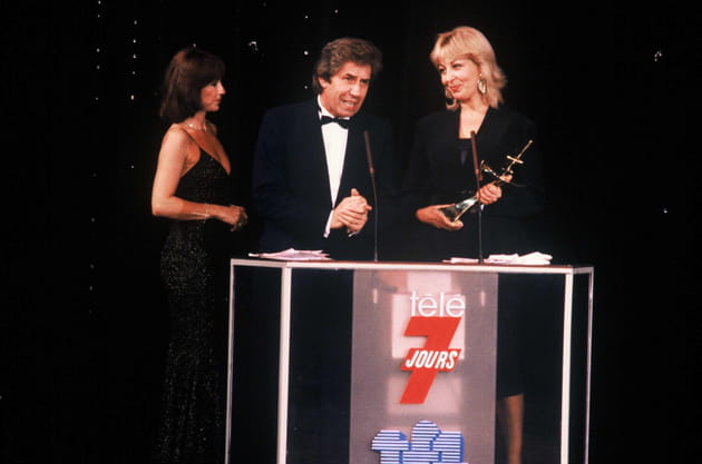 Avec Dani&egrave;le Evenou et Mich&egrave;le Laroque, en 1990