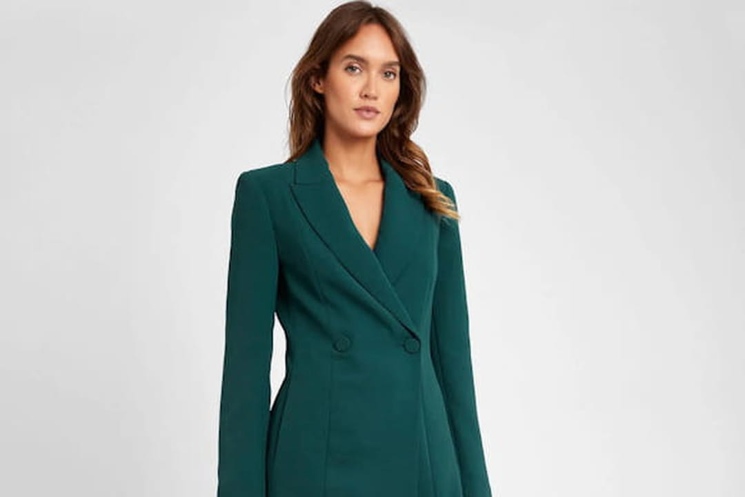 Veste blazer vert