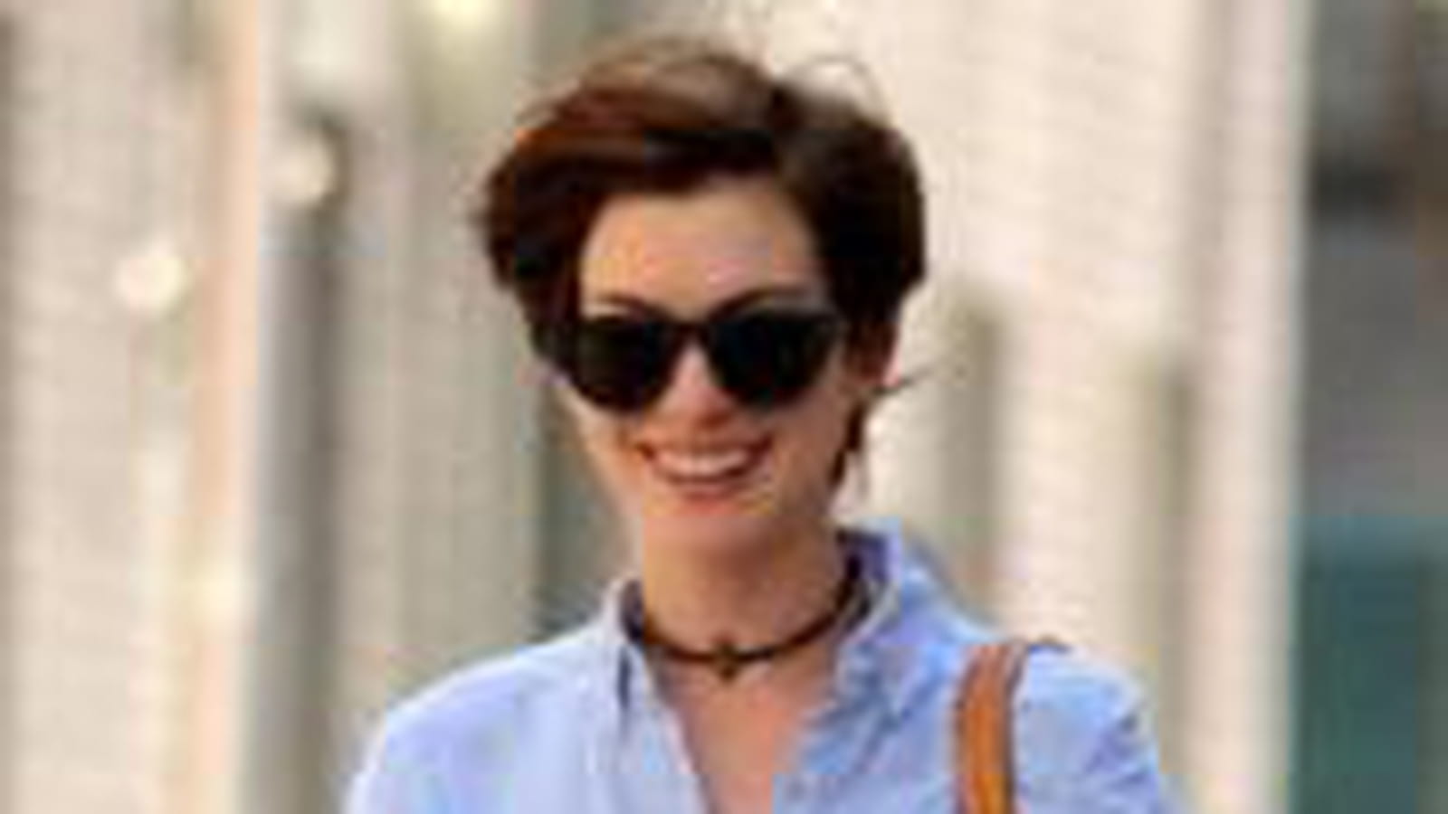 Anne Hathaway le 15 juin 2014