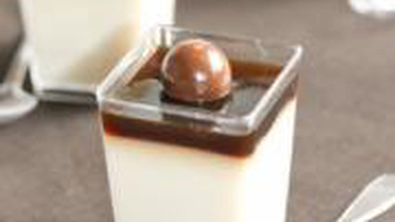 Panna cotta au café