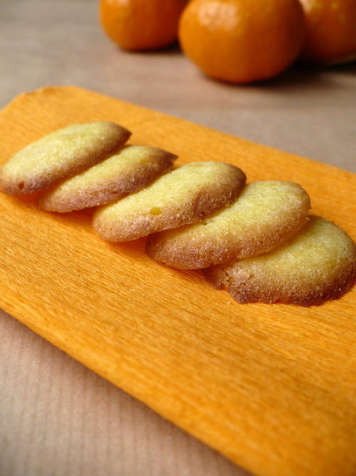 Palets de dame à la mandarine