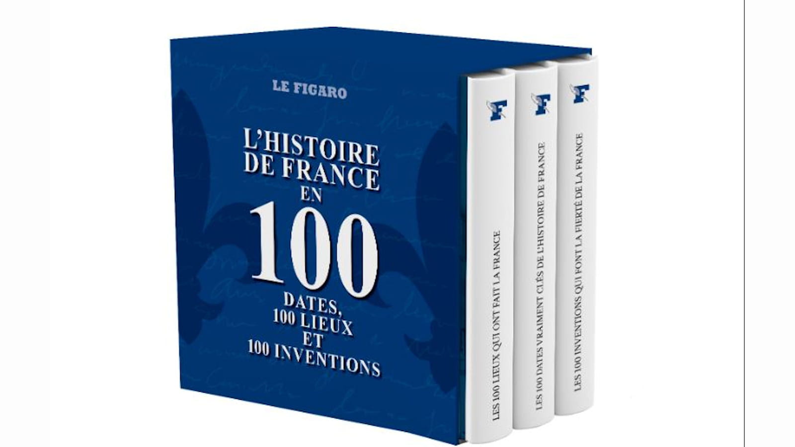 Coffret l'Histoire de France en 100 dates, 100 lieux et 100 inventions, Le Figaro 