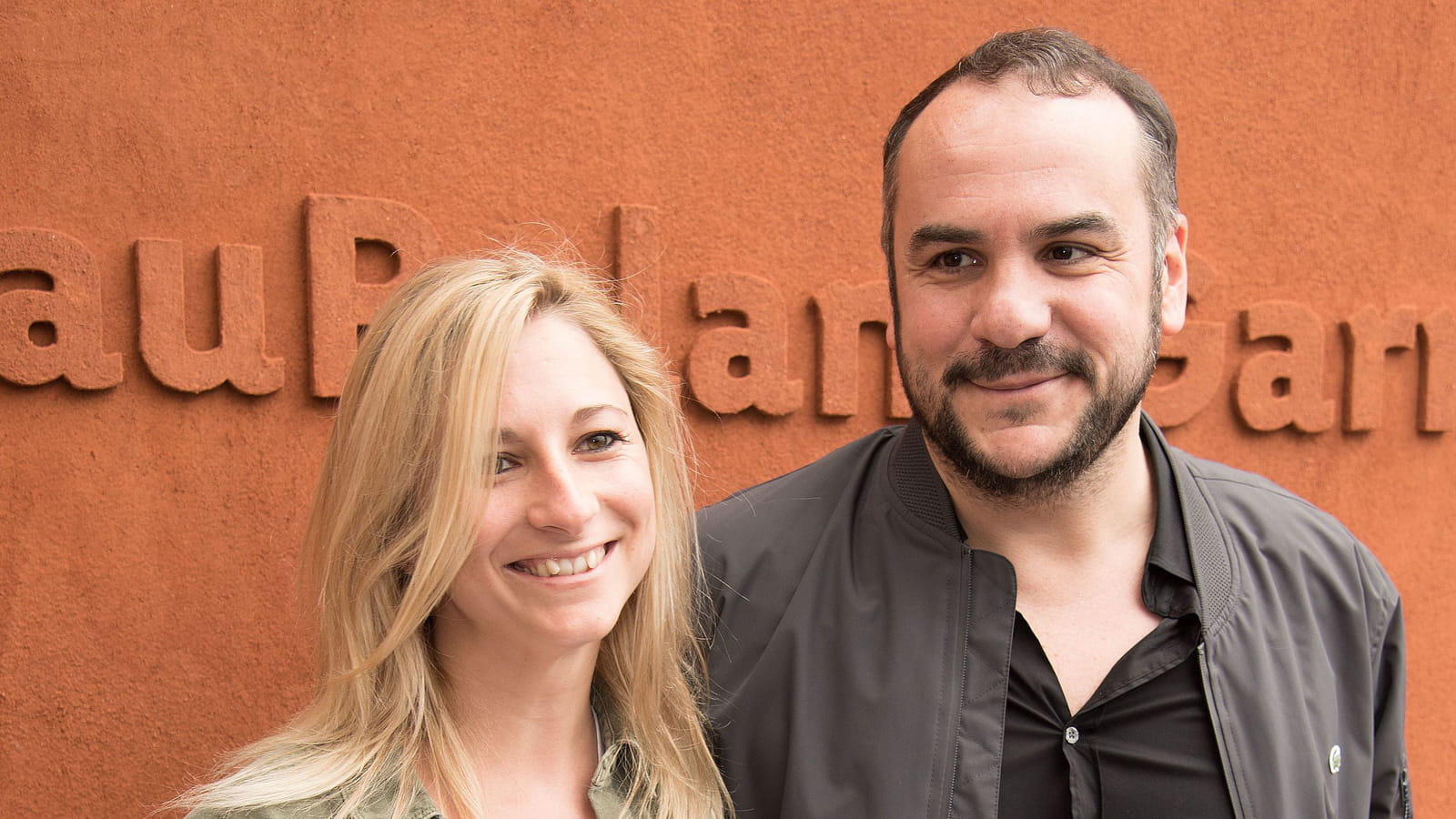 Anaïs Tihay et François Xavier Demaison