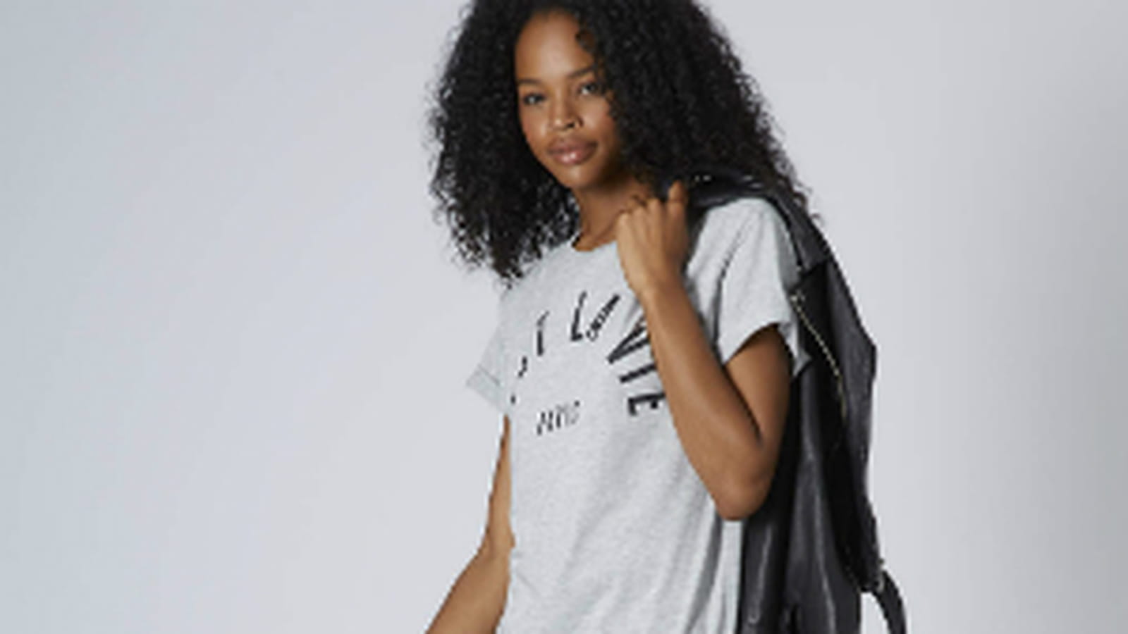 Jean enduit de Topshop