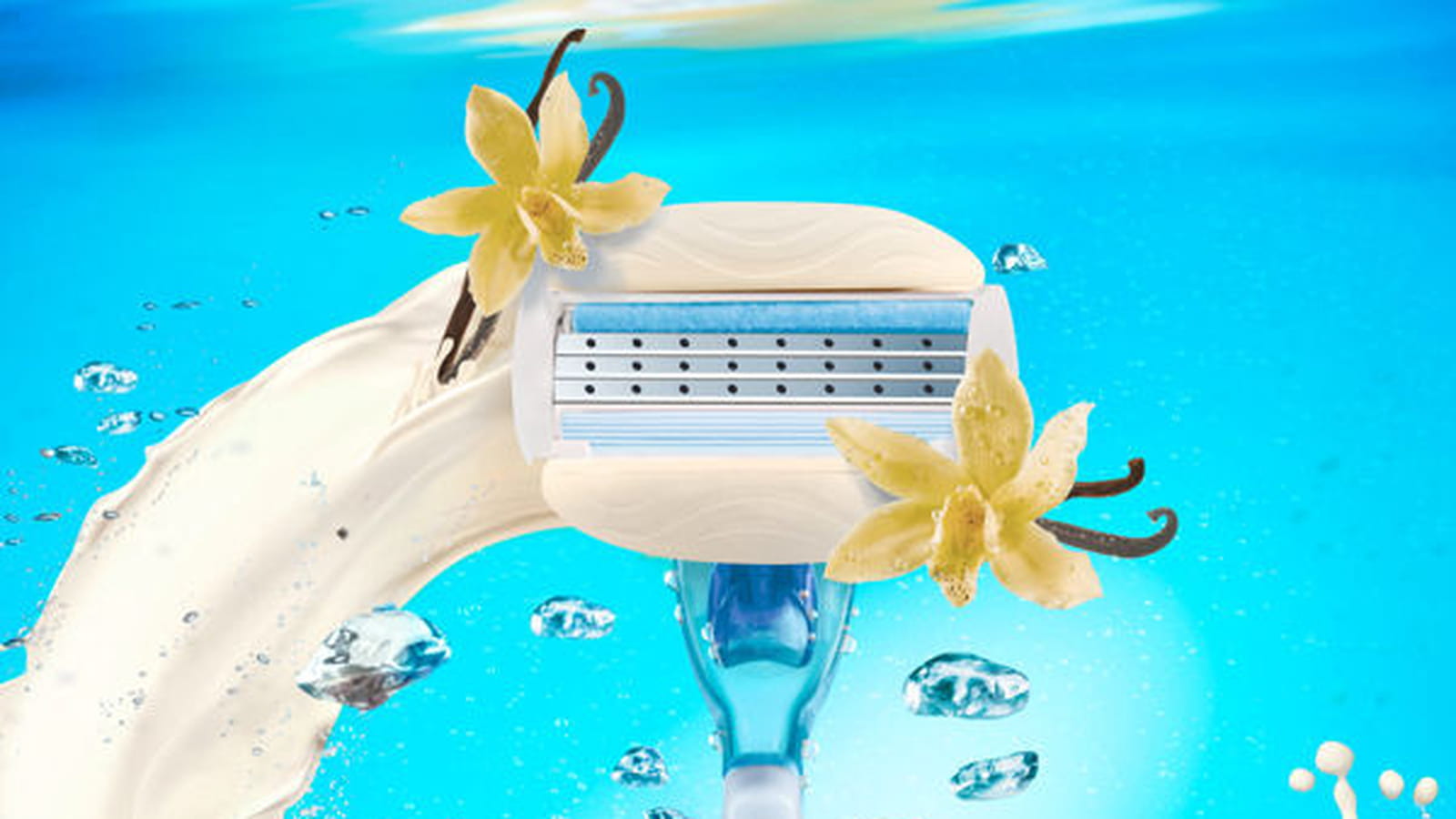 Rasoir ComfortGlide Vanilla Crème Venus Gilette