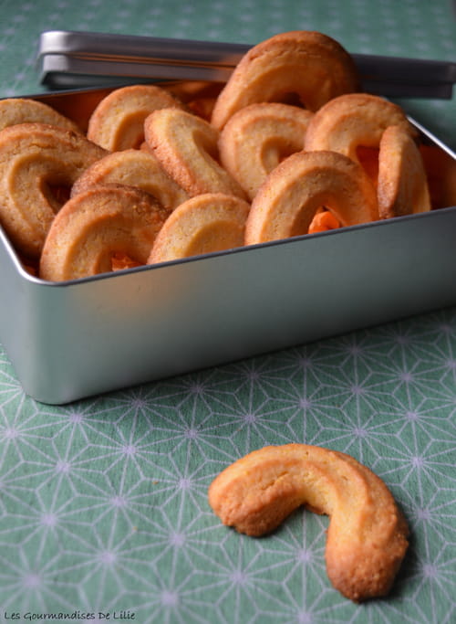 Biscuits de polenta à l'orange