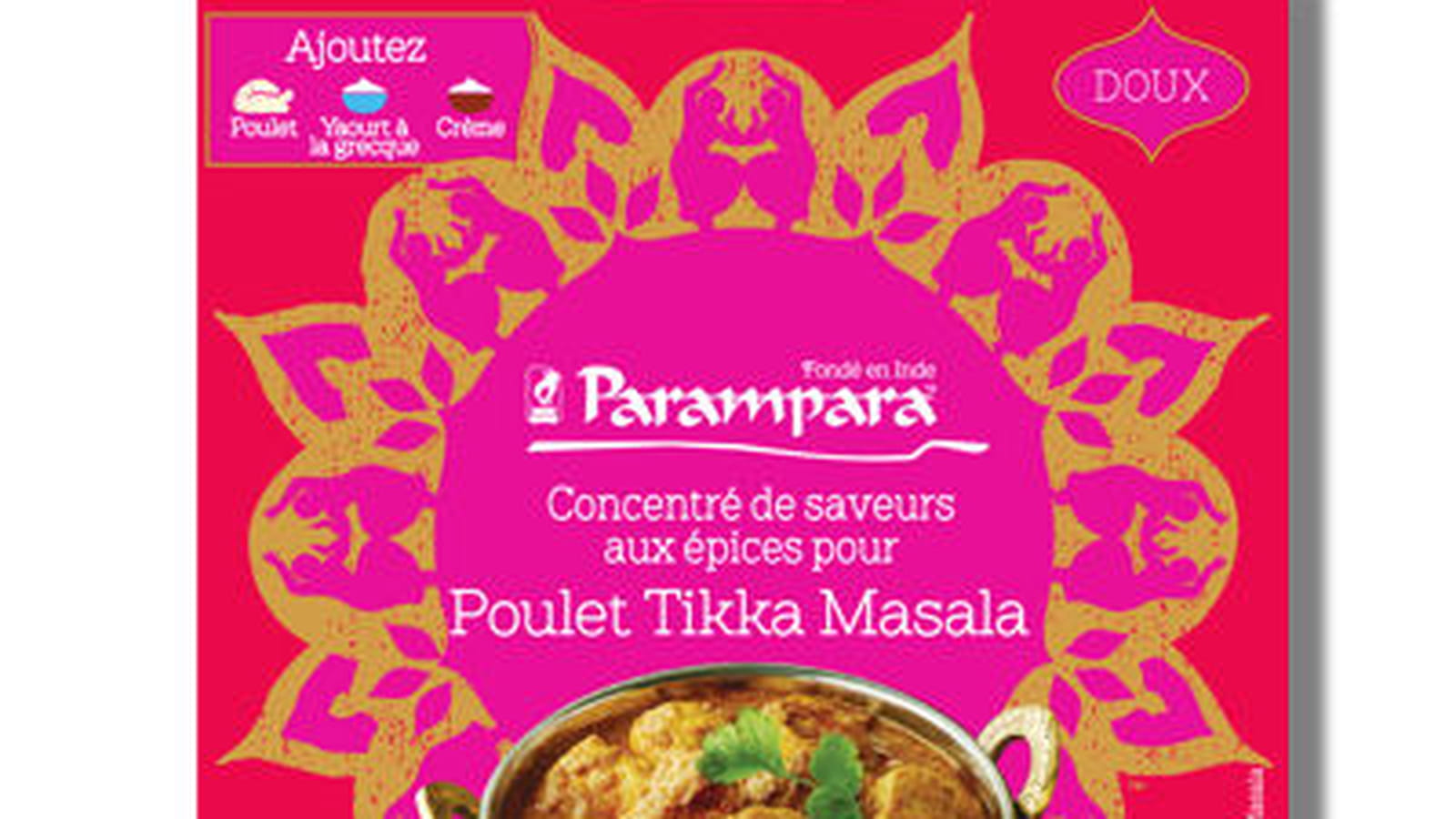 Concentré de saveurs aux épices de Parampara 
