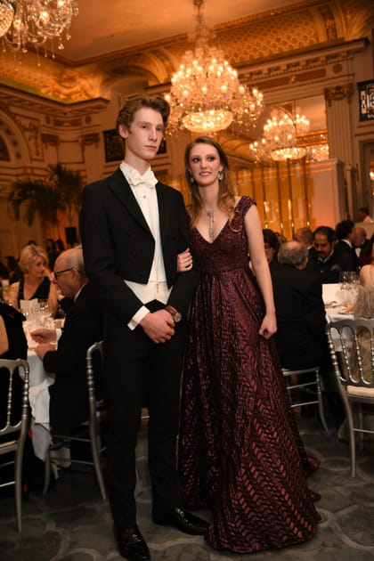 Son Altesse Royale Princesse Charlotte de Nassau et son cavalier Paul-Louis de Nassau