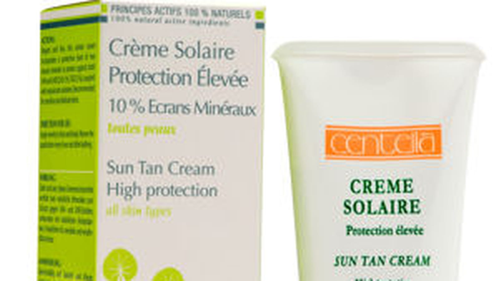 Crème solaire protection élevée de Centella