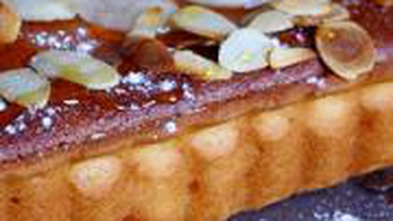 Tarte amandine aux poires
