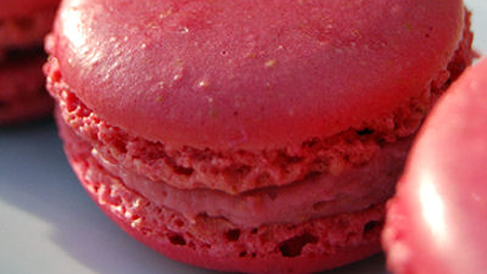 Macarons framboise