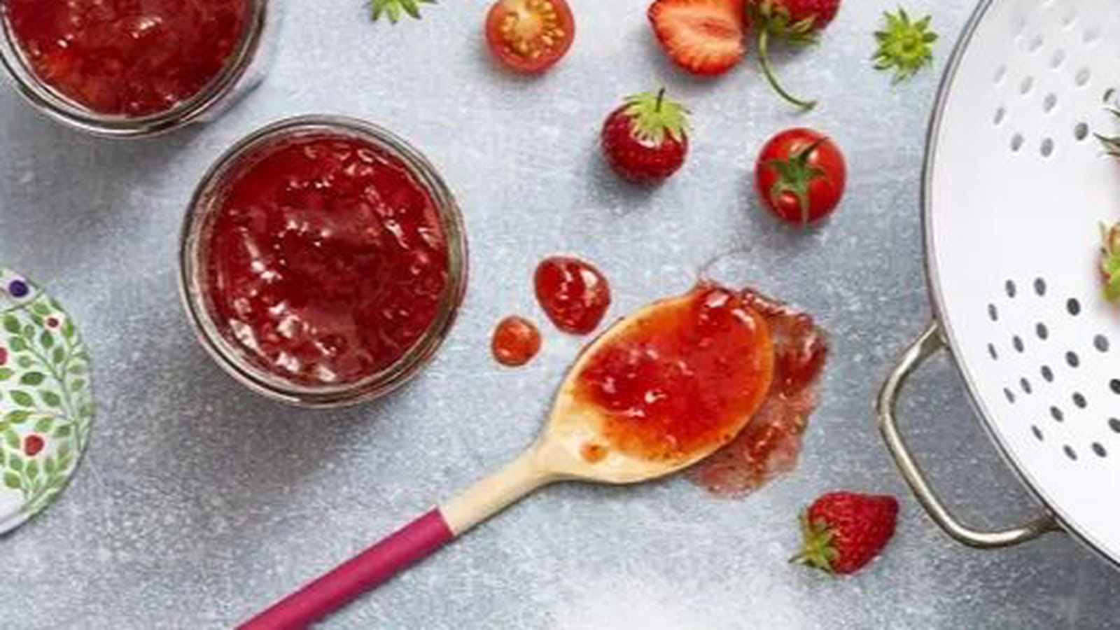 Confiture tomates/fraises