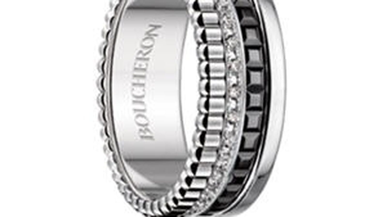 Bague "Quatre Black édition" de Boucheron
