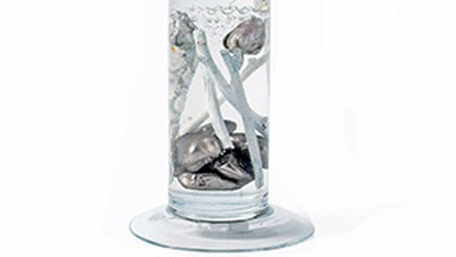 Vase bougie "Silver" de Casa