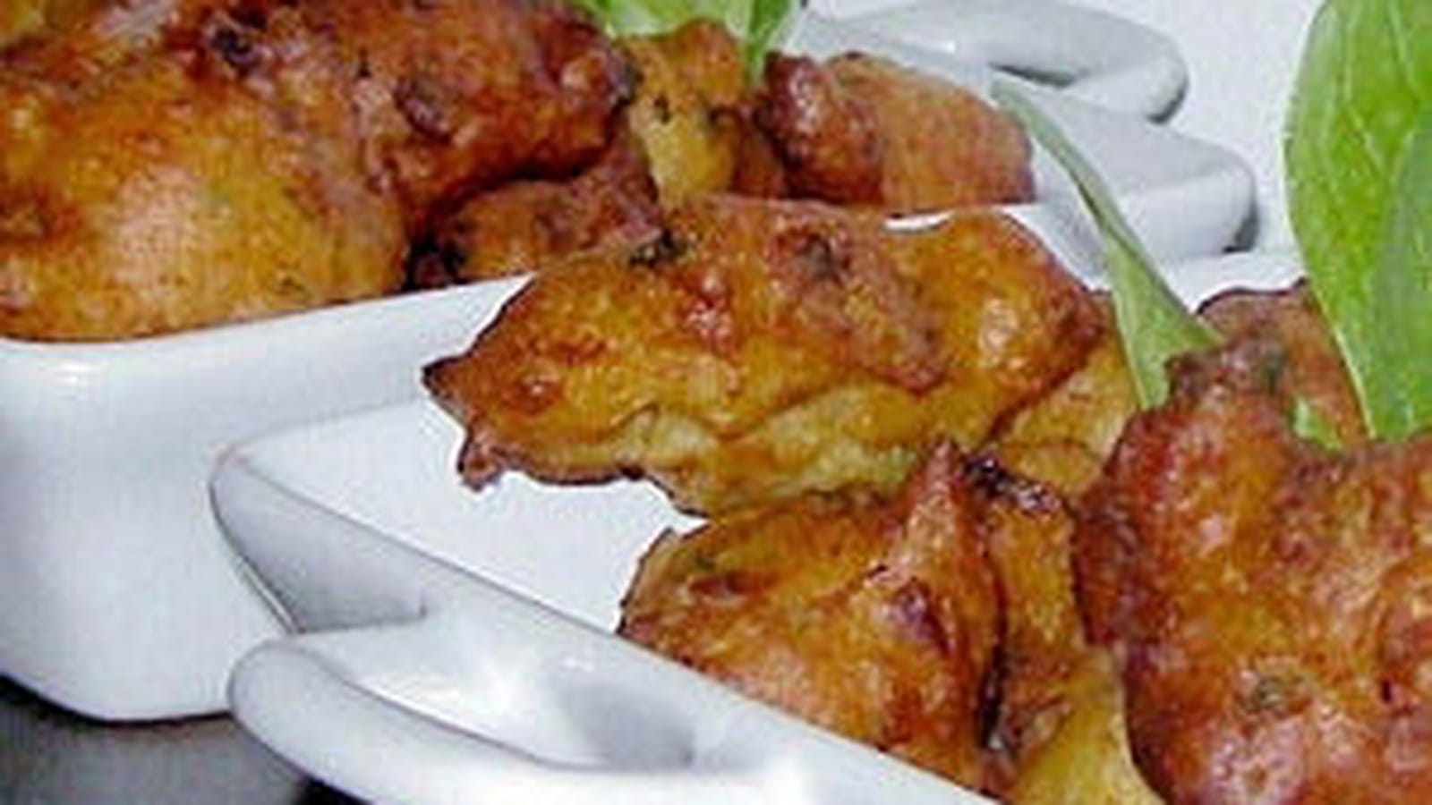 Beignets ricotta-chorizo
