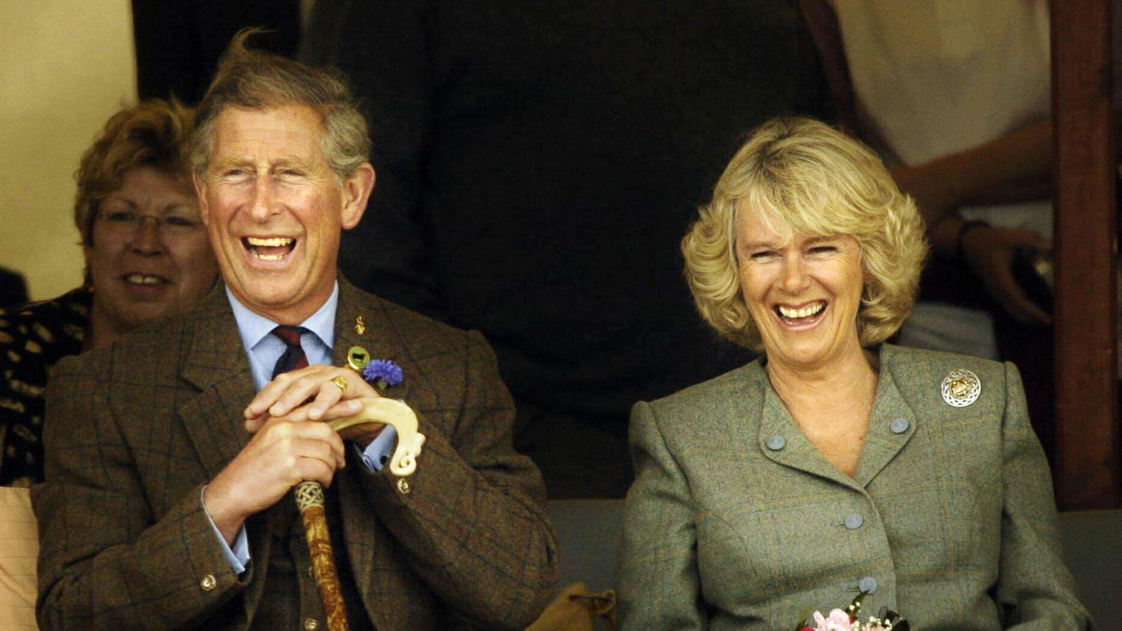 Avec Charles, en Ecosse, en août 2004