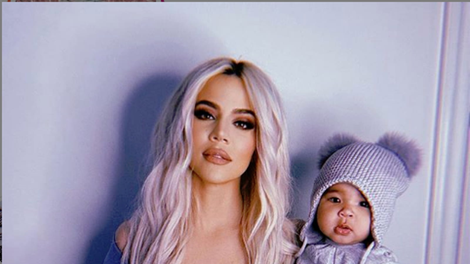 Khloé Kardashian et sa fille True Thompson