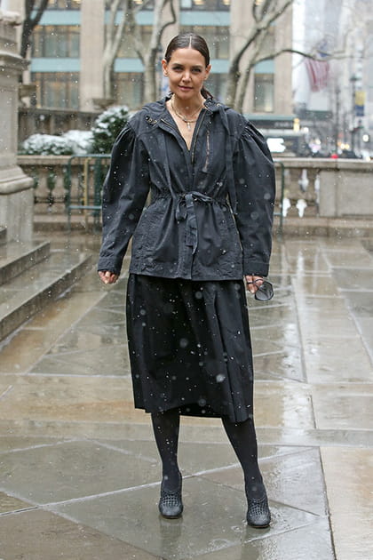 Katie Holmes au défilé Ulla Johnson