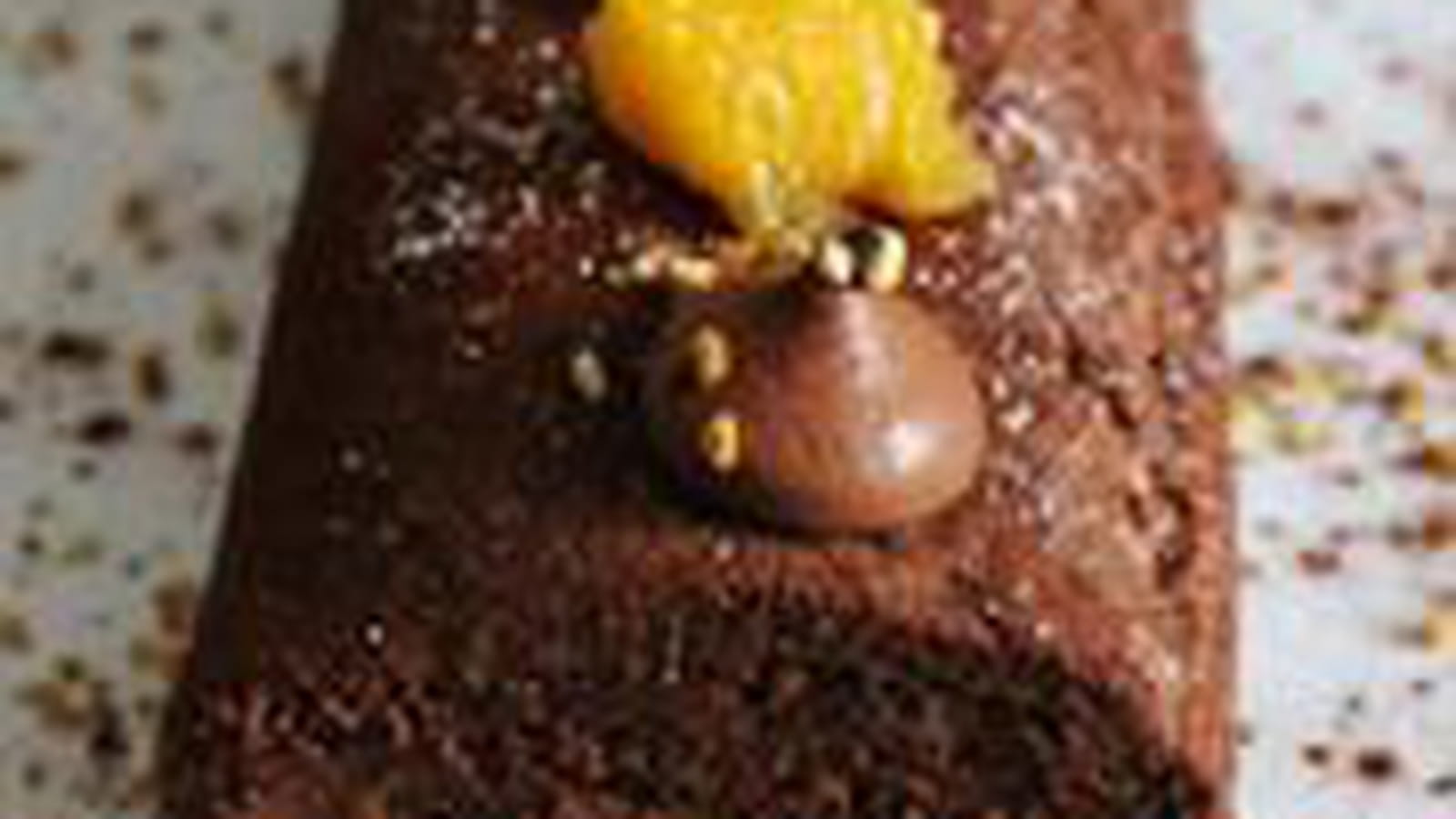Roulé au chocolat et orange