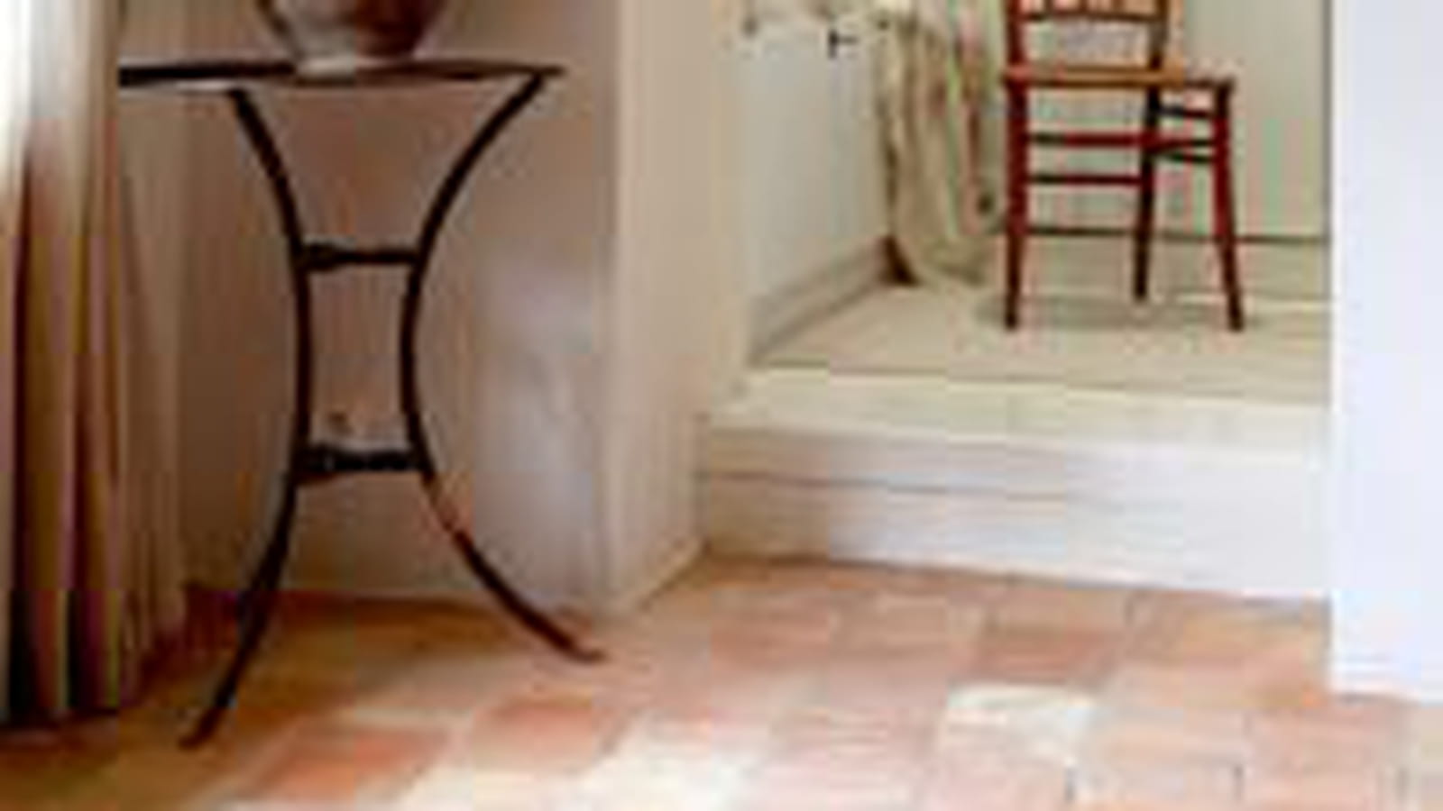 Carrelage en terre cuite