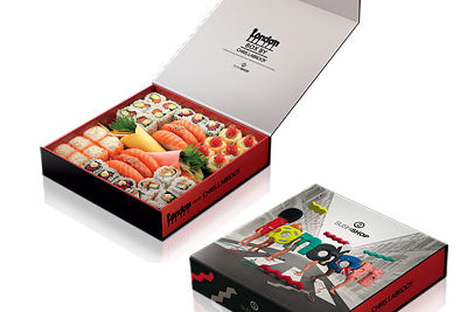 Concours Sushi Shop : gagnez des London Box signées Chris Ladbrooy