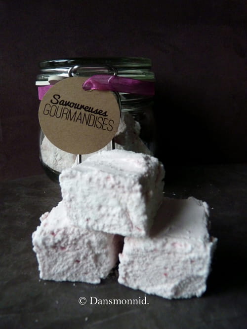 Chamallows / Guimauve à la framboise