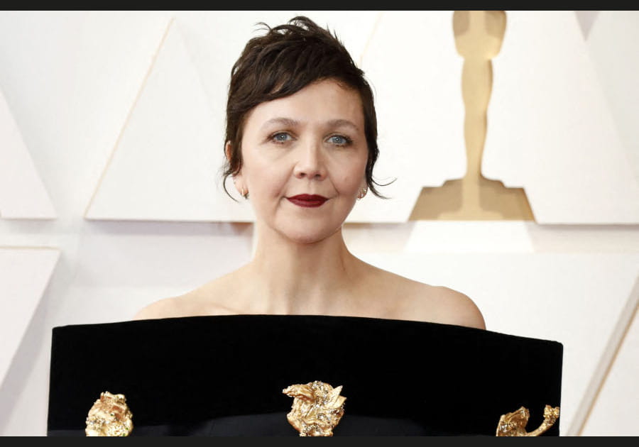 Les l&egrave;vres fonc&eacute;es de Maggie Gyllenhaal