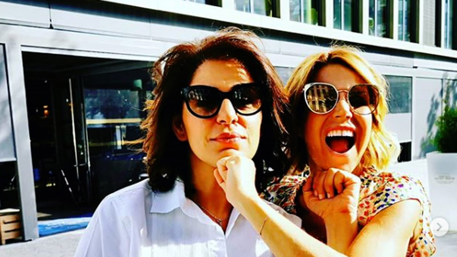 Sarah Doraghi et Laura Tenoudji
