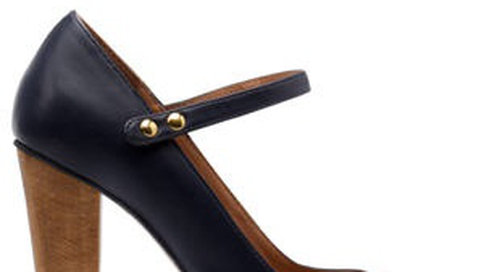 Escarpins bleu marine de Pull & Bear