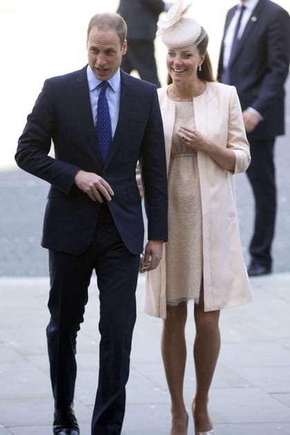 Un mois avant la naissance de George