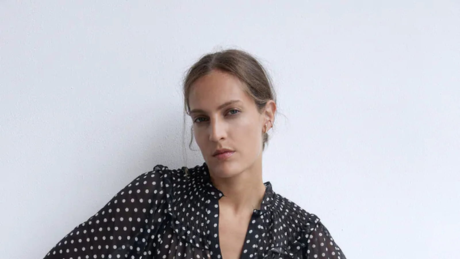 Robe à pois