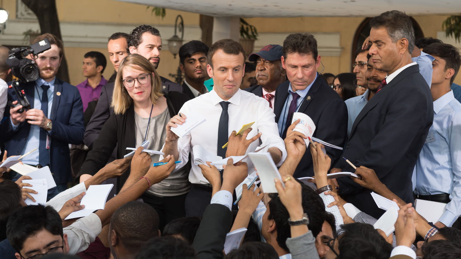 Emmanuel Macron, l'idole des jeunes