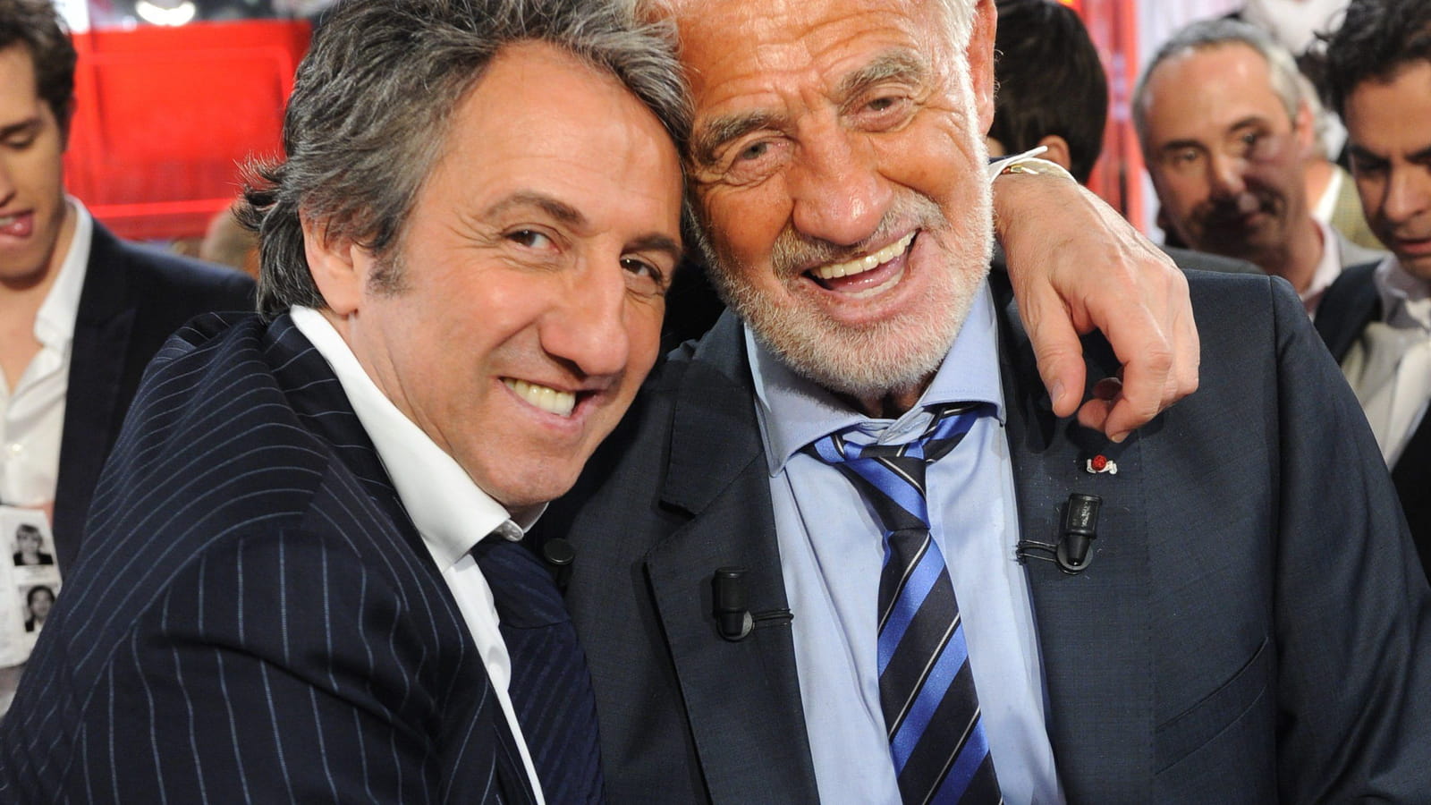 Richard Anconina et Jean-Paul Belmondo
