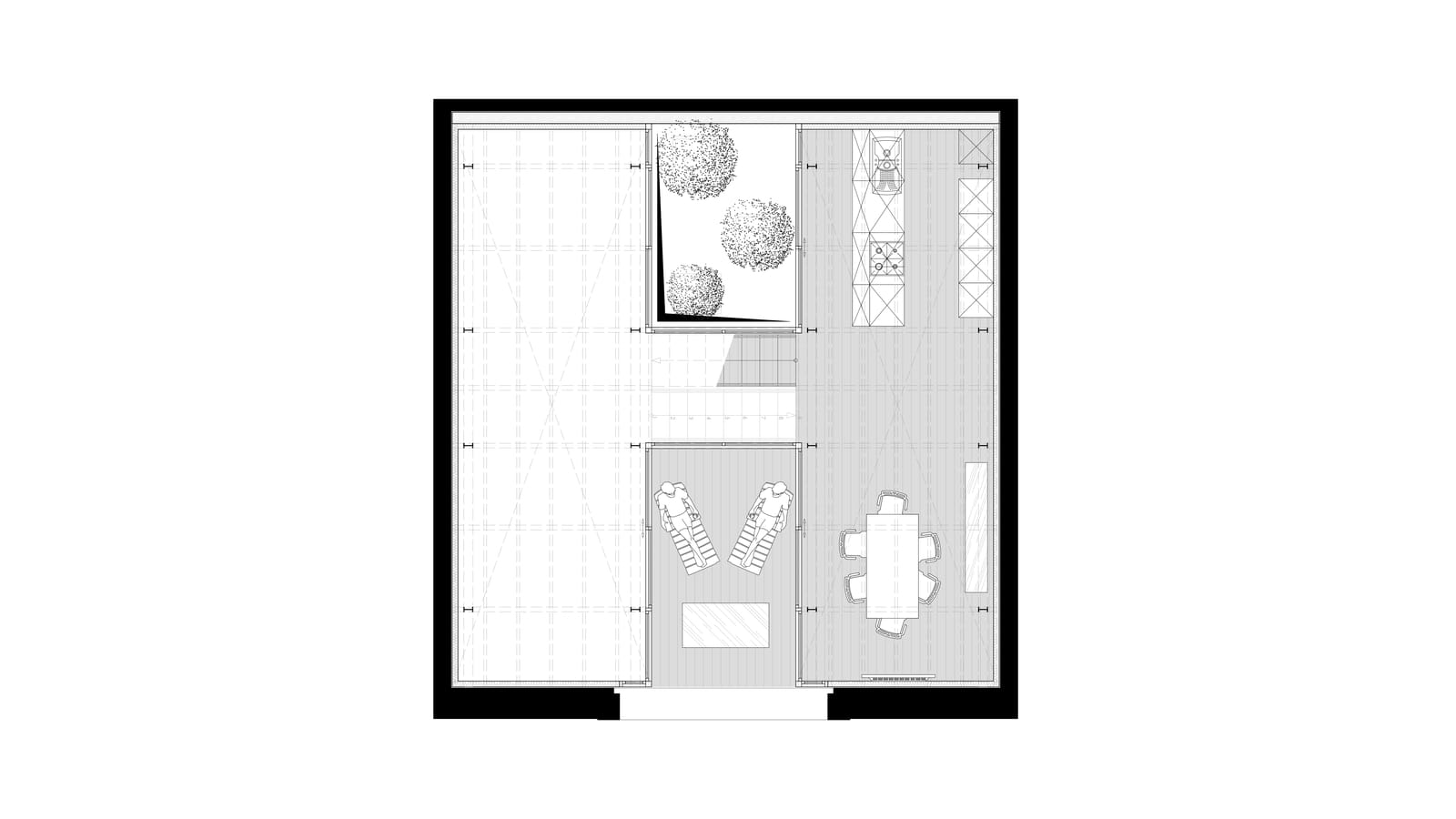 Plan niveau cuisine/repas