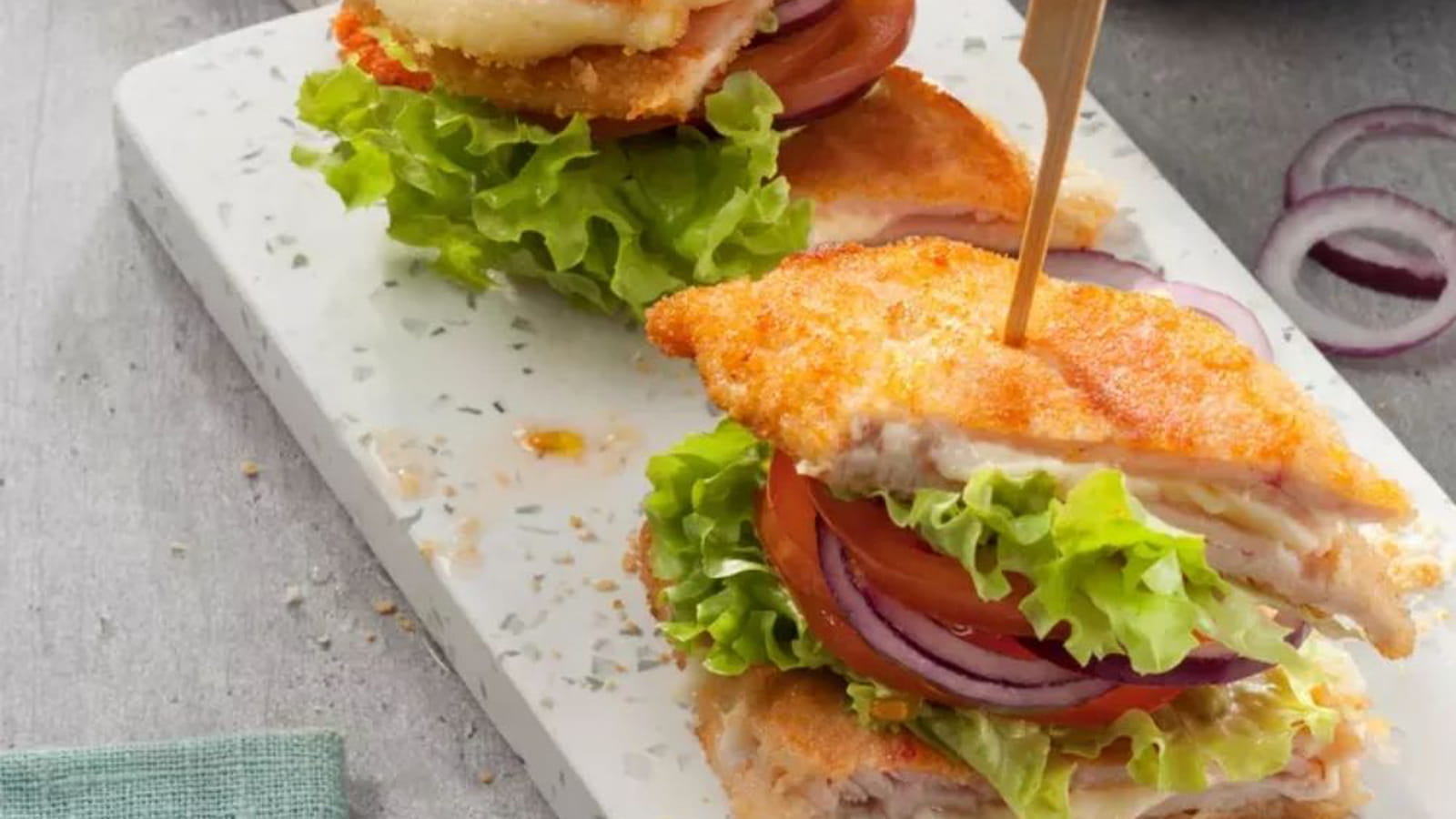 Cordon bleu au comté et bacon façon club