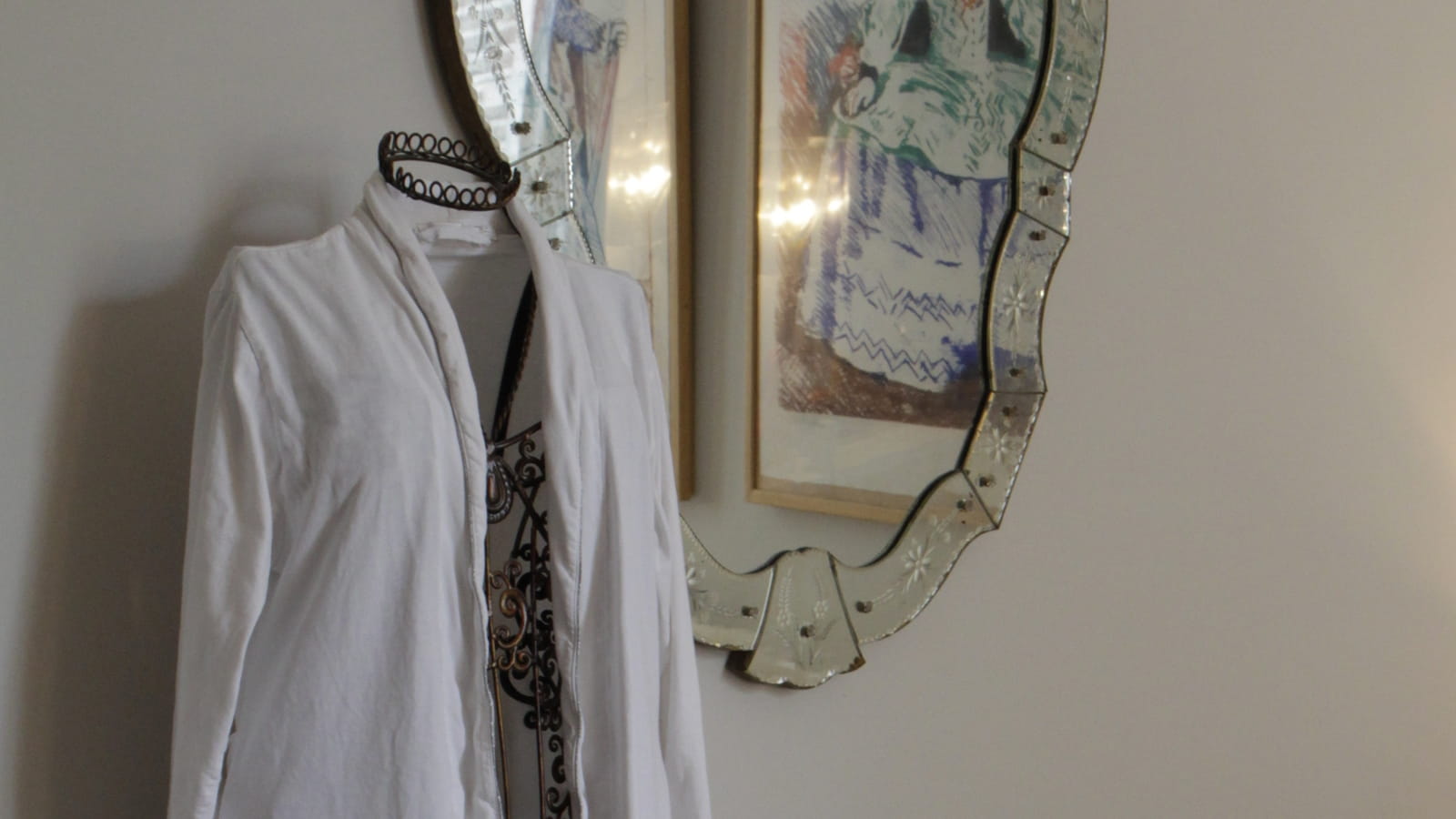 Simplicité d'une veste d'intérieur